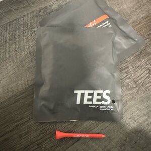 Macade Golf pink Bamboo Tees - 2 bags opened (60 total)